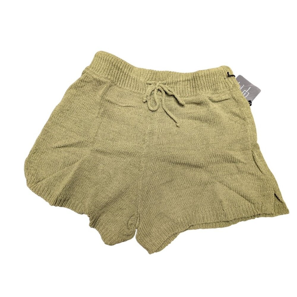 DYI Women's Sweater Short Lichen Green Size L